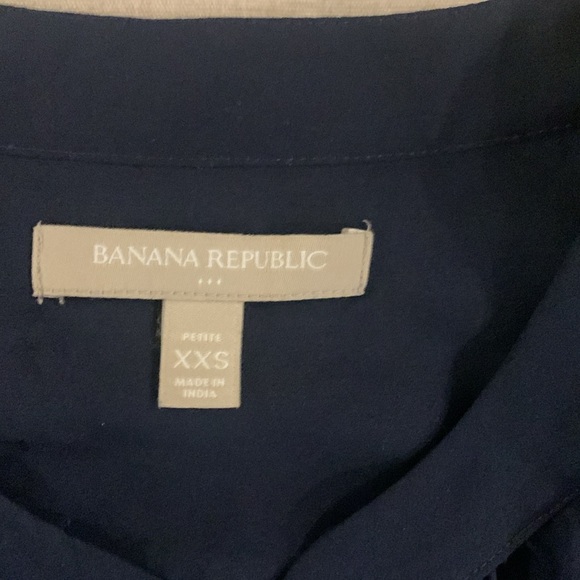 Banana republic blouse marine xxs - Picture 2 of 3